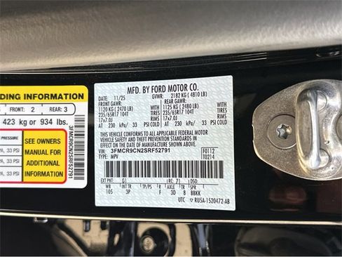 New 2025 Ford Bronco Sport Outer Banks w/ Sasquatch Outer Banks Package image 45