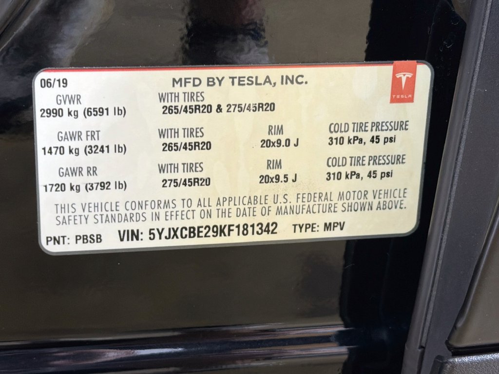 Used 2019 Tesla Model X AWD/4WD image 30