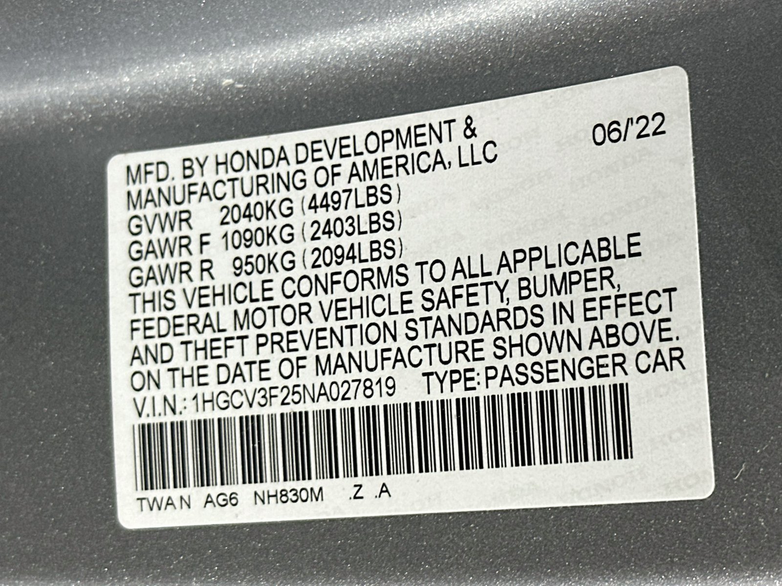 Used 2022 Honda Accord Sport image 29