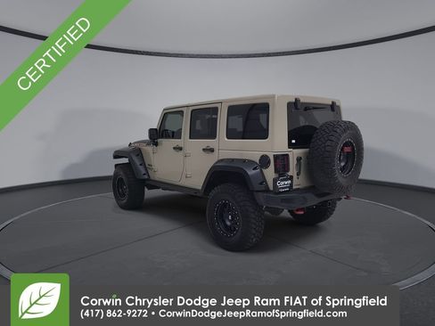 Certified 2017 Jeep Wrangler Unlimited Rubicon AWD/4WD image 12