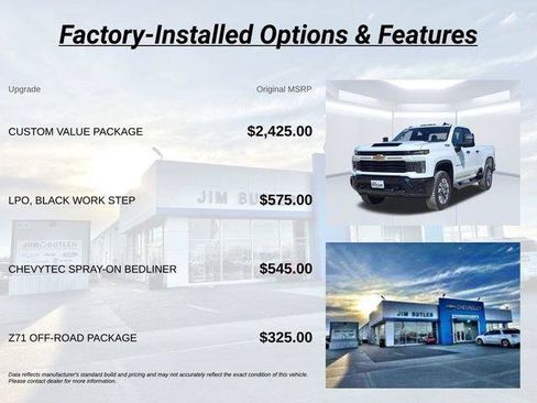 New 2026 Chevrolet Silverado 2500 Custom w/ Custom Value Package AWD/4WD image 7