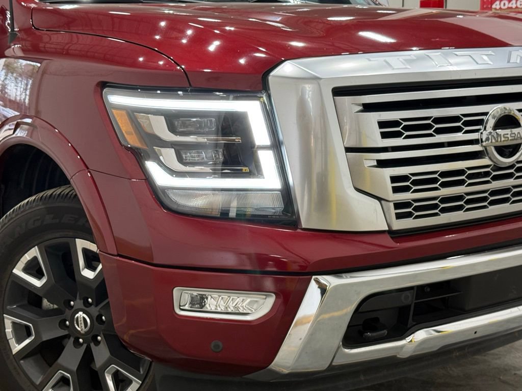 Used 2021 Nissan Titan Platinum Reserve w/ Off Road Protection Package AWD/4WD image 42