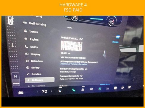 Used 2024 Tesla Model X Plaid AWD/4WD image 2