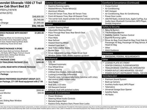 Used 2020 Chevrolet Silverado 1500 LT Trail Boss image 2