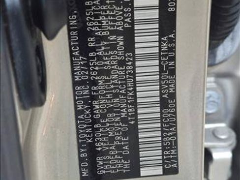 Used 2017 Toyota Camry LE FWD image 18