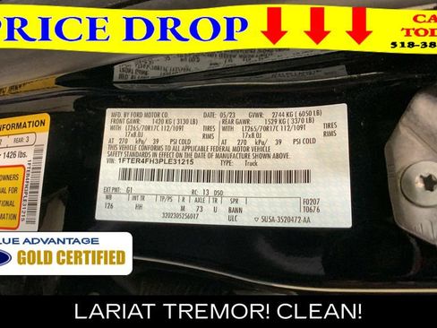 Certified 2023 Ford Ranger Lariat w/ Tremor Off-Road Package AWD/4WD image 48