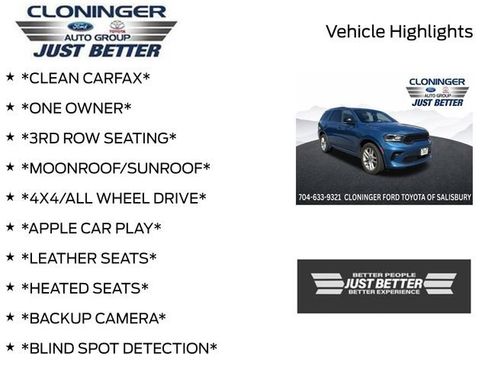 Used 2024 Dodge Durango GT AWD/4WD image 3