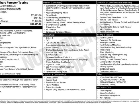 Used 2022 Subaru Forester Touring image 7