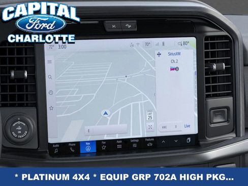 New 2025 Ford F150 Platinum w/ Equipment Group 702A High image 15