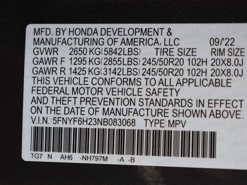 Used 2022 Honda Pilot Special Edition image 35