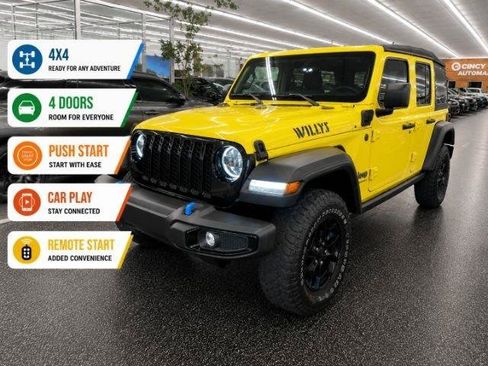 Used 2023 Jeep Wrangler Unlimited w/ Cold Weather Group AWD/4WD image 1