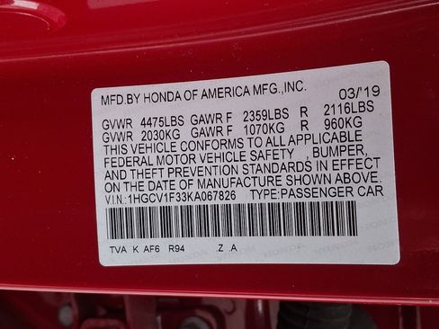 Used 2019 Honda Accord Sport image 30