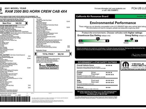 Used 2021 RAM 2500 Big Horn w/ Level 2 Equipment Group AWD/4WD image 33