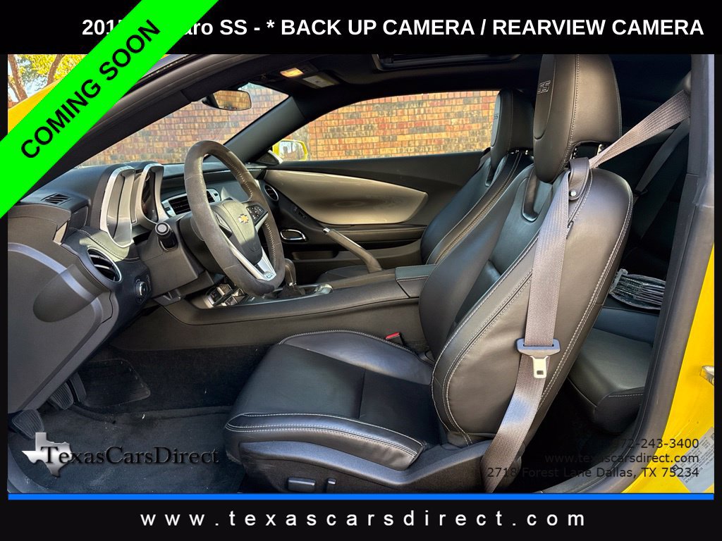 Used 2015 Chevrolet Camaro SS w/ SS Performance Package RWD image 6