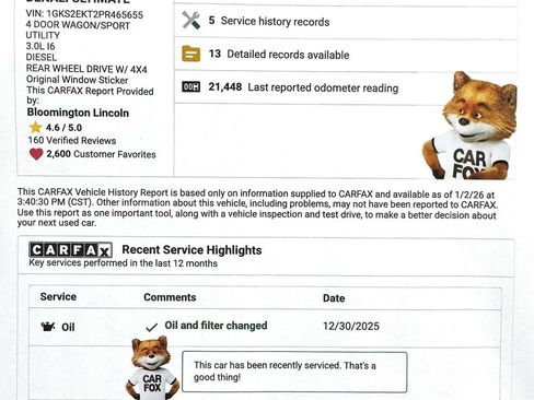 Used 2023 GMC Yukon Denali Ultimate w/ LPO, Floor Liner Package image 8