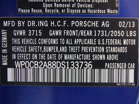 Used 2013 Porsche Boxster S image 43