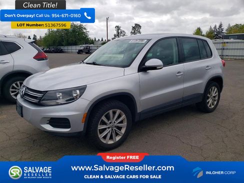 Used 2014 Volkswagen Tiguan SE FWD image 1