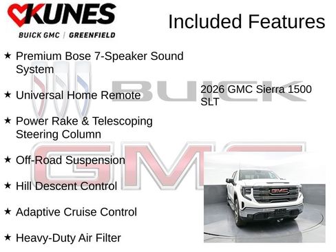 New 2026 GMC Sierra 1500 SLT w/ SLT Premium Package image 4