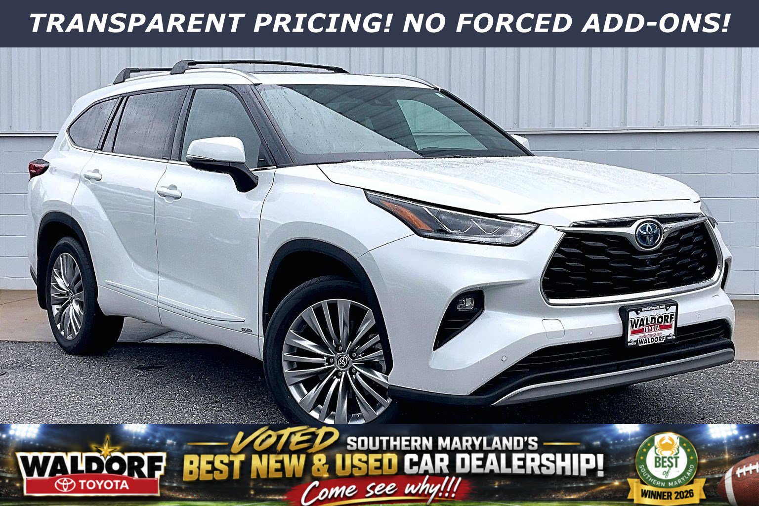 Used 2022 Toyota Highlander Platinum AWD/4WD image 1