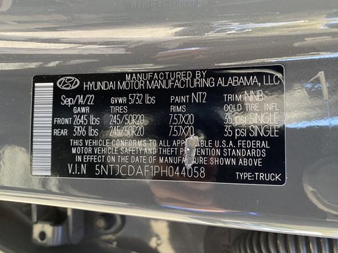 Used 2023 Hyundai Santa Cruz Night image 38