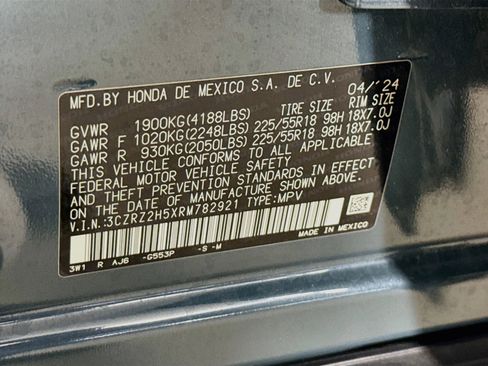 Used 2024 Honda HR-V Sport image 37