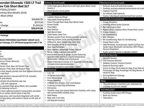 Used 2020 Chevrolet Silverado 1500 LT Trail Boss image 19