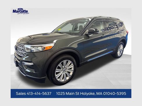Certified 2023 Ford Explorer Limited w/ Limited Technology Package AWD/4WD image 1