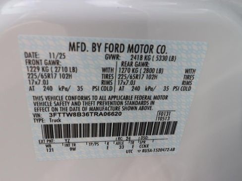 New 2026 Ford Maverick XL w/ Equipment Group 101A AWD/4WD image 21