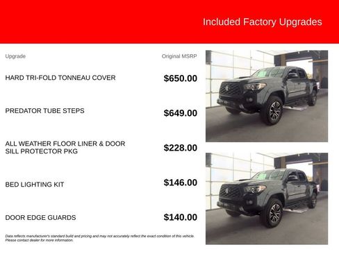 Used 2020 Toyota Tacoma TRD Sport AWD/4WD image 2