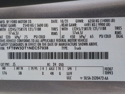 Used 2022 Ford F350 Lariat w/ Lariat Value Package image 32