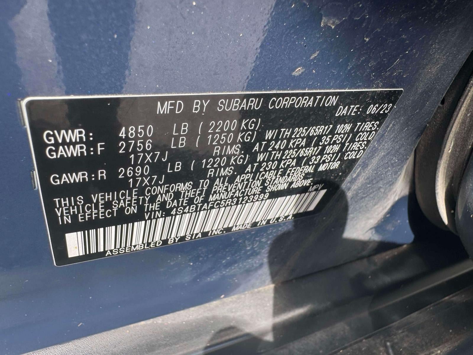 Certified 2024 Subaru Outback Premium AWD/4WD image 31
