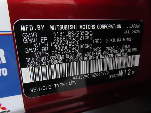Used 2025 Mitsubishi Outlander SE FWD image 29