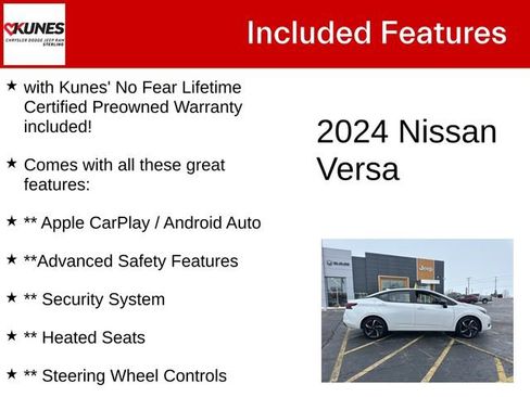 Used 2024 Nissan Versa SR image 4