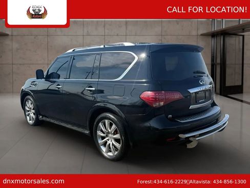 Used 2012 INFINITI QX56 4WD w/ Deluxe Touring Pkg image 3