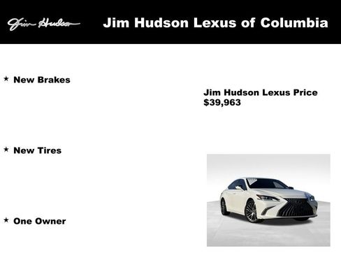 Certified 2023 Lexus ES 350 w/ Premium Package image 4