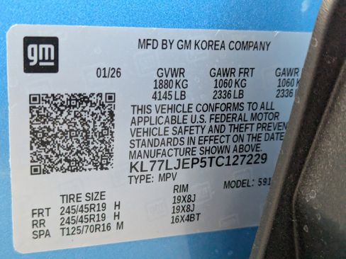 New 2026 Chevrolet Trax RS w/ Sunroof Package image 47