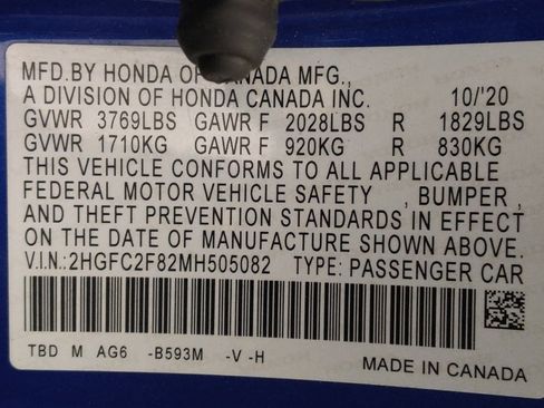 Used 2021 Honda Civic Sport image 33