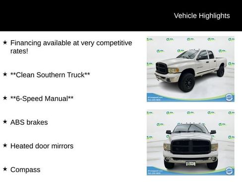 Used 2003 Dodge Ram 2500 Truck SLT AWD/4WD image 12