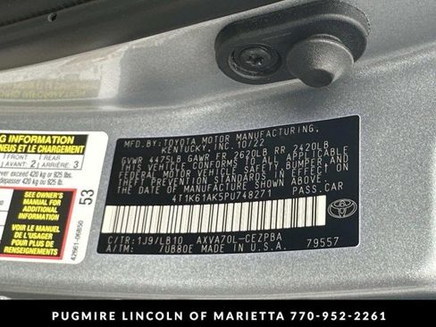 Used 2023 Toyota Camry XSE w/ Navigation Package image 31