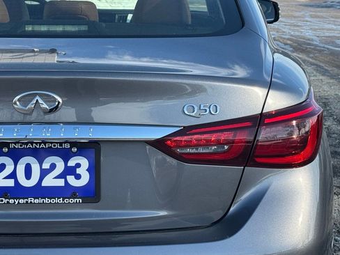Used 2023 INFINITI Q50 Luxe w/ Cargo Package image 5
