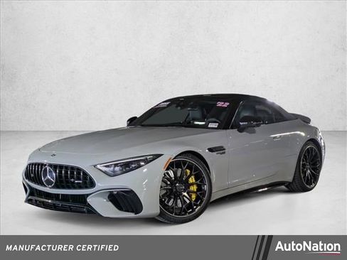 Certified 2022 Mercedes-Benz SL 55 AMG 4MATIC image 1