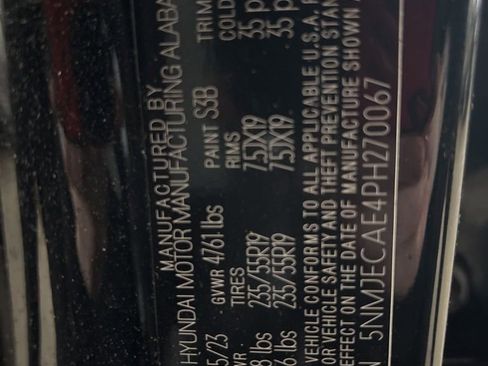 Certified 2023 Hyundai Tucson Limited AWD/4WD image 10