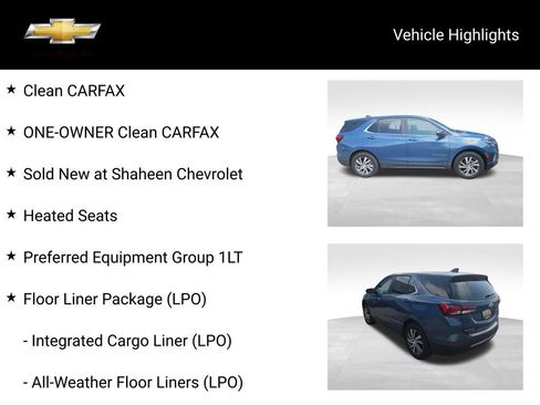 Used 2024 Chevrolet Equinox LT w/ LPO, Floor Liner Package AWD/4WD image 19