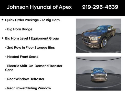 Used 2023 RAM 1500 Big Horn image 6