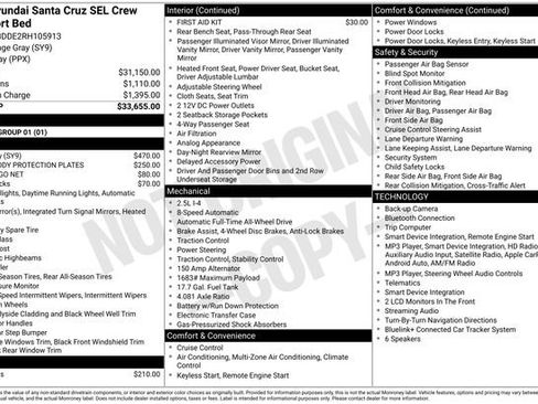 Used 2024 Hyundai Santa Cruz SEL AWD/4WD image 43