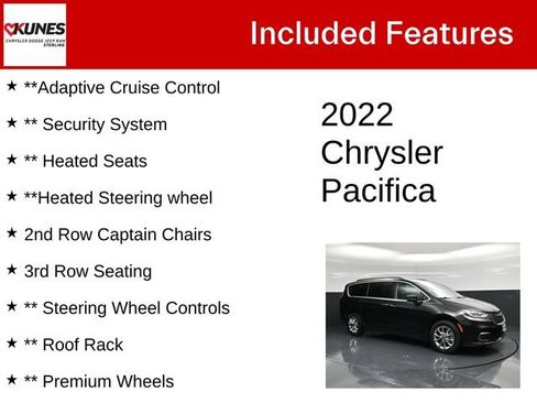 Certified 2022 Chrysler Pacifica Touring-L AWD/4WD image 5