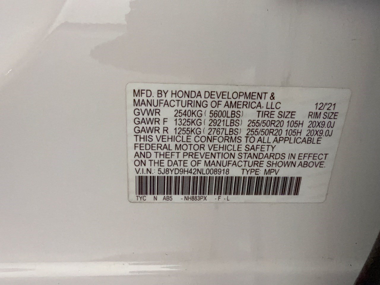 Used 2022 Acura MDX w/ Technology Package FWD image 32