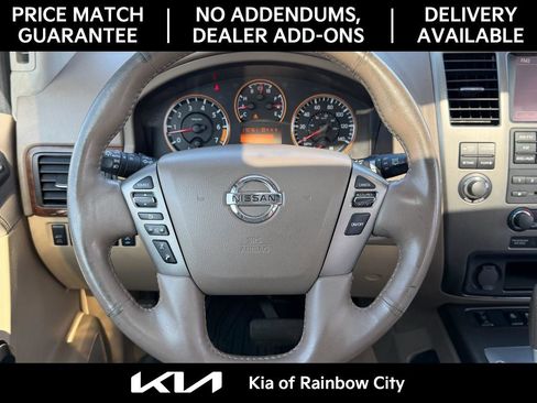 Used 2015 Nissan Armada Platinum w/ 2nd Row Captain Seat Package image 31