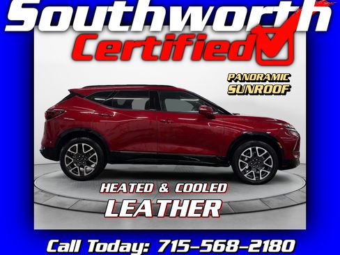 Used 2024 Chevrolet Blazer RS w/ Driver Confidence II Package image 1