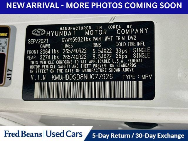 Used 2022 Genesis GV80 2.5T w/ Prestige Package 04 AWD/4WD image 41